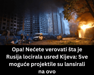 Opa! Nećete verovati šta je Rusija locirala usred Kijeva: Sve moguće projektile su lansirali na ovo