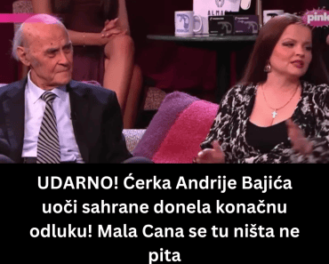 UDARNO! Ćerka Andrije Bajića uoči sahrane donela konačnu odluku! Mala Cana se tu ništa ne pita