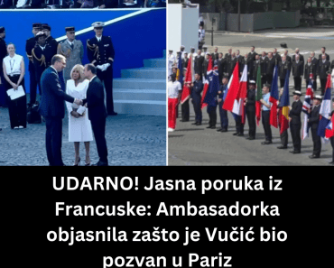 UDARNO! Jasna poruka iz Francuske: Ambasadorka objasnila zašto je Vučić bio pozvan u Pariz