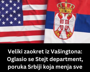 Veliki zaokret iz Vašingtona: Oglasio se Stejt department, poruka Srbiji koja menja sve