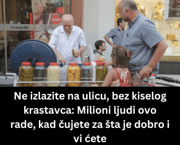 Ne izlazite na ulicu, bez kiselog krastavca: Milioni ljudi ovo rade, kad čujete za šta je dobro i vi ćete
