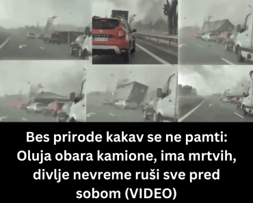 Bes prirode kakav se ne pamti: Oluja obara kamione, ima mrtvih, divlje nevreme ruši sve pred sobom (VIDEO)