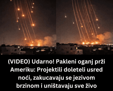(VIDEO) Udarno! Pakleni oganj prži Ameriku: Projektili doleteli usred noći, zakucavaju se jezivom brzinom i uništavaju sve živo