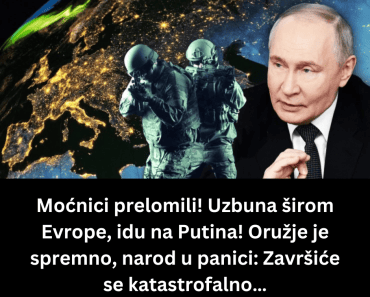 Moćnici prelomili! Uzbuna širom Evrope, idu na Putina! Oružje je spremno, narod u panici: Završiće se katastrofalno… Moćnici prelomili! Uzbuna širom Evrope, idu na Putina! Oružje je spremno, narod u panici: Završiće se katastrofalno…