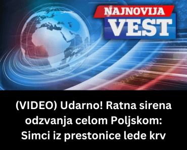 (VIDEO) Udarno! Ratna sirena odzvanja celom Poljskom: Simci iz prestonice lede krv