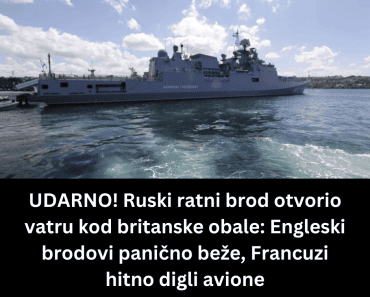 UDARNO! Ruski ratni brod otvorio vatru kod britanske obale: Engleski brodovi panično beže, Francuzi hitno digli avione