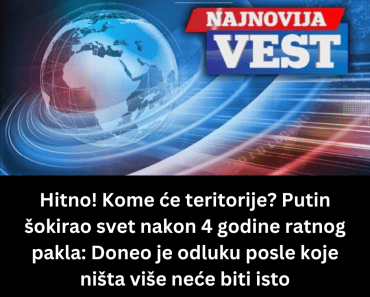 Hitno! Kome će teritorije? Putin šokirao svet nakon 4 godine ratnog pakla: Doneo je odluku posle koje ništa više neće biti isto