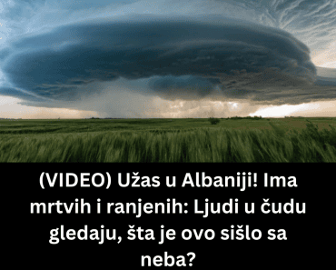 (VIDEO) Užas u Albaniji! Ima mrtvih i ranjenih: Ljudi u čudu gledaju, šta je ovo sišlo sa neba?