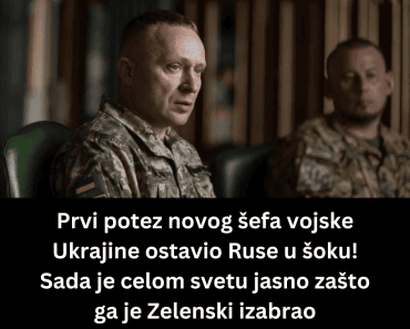Prvi potez novog šefa vojske Ukrajine ostavio Ruse u šoku! Sada je celom svetu jasno zašto ga je Zelenski izabrao