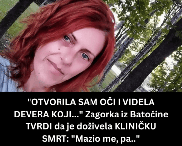 “OTVORILA SAM OČI I VIDELA DEVERA KOJI…” Zagorka iz Batočine TVRDI da je doživela KLINIČKU SMRT: “Mazio me, pa..”