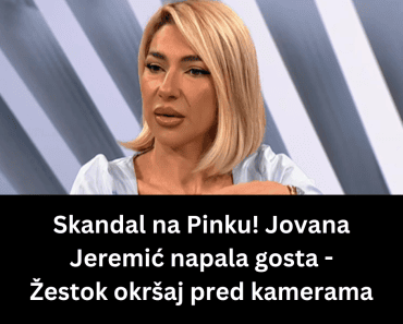 Skandal na Pinku! Jovana Jeremić napala gosta – Žestok okršaj pred kamerama