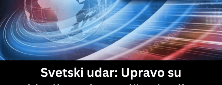 Svetski udar: Upravo su objavljene dramatične brojke – ovo je predvorje najcrnjeg scenarija!