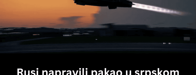 Rusi napravili pakao u srpskom komšiluku, oglasio se predsednik! NATO u pripravnosti