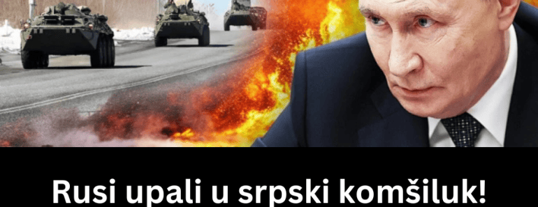 Rusi upali u srpski komšiluk! Narod beži u skloništa, F-16 obara letelice sa neba