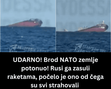 (VIDEO) Brod NATO zemlje potonuo! Rusi ga zasuli raketama, počelo je ono od čega su svi strahovali 