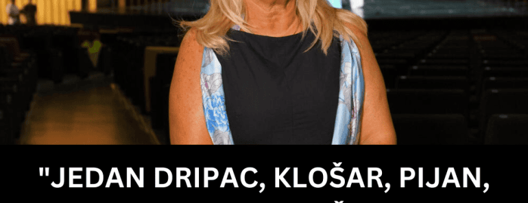 “JEDAN DRIPAC, KLOŠAR, PIJAN, DROGIRAN…” Goca Šaulić bez dlake na jeziku rekla šta misli o OVOM ČOVEKU!